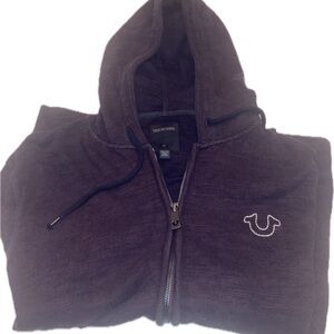 Genuine True Religion Men's  Brown Hoodie Size 2X L